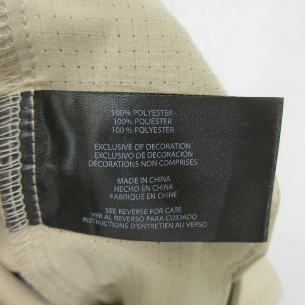 Banana Republic Men's Pants 34x34 Golf Khaki Tan Polyester Performance Stretch